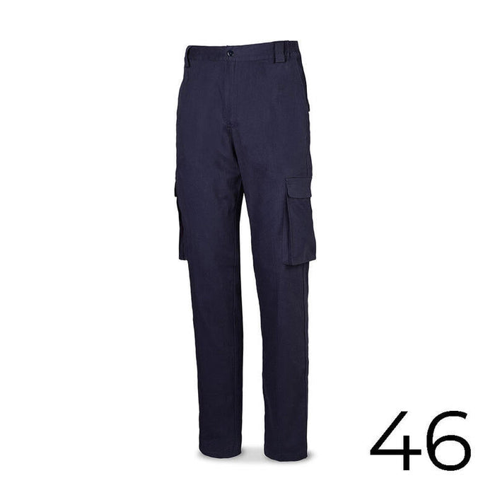 Pantalón Strech 98% Algodon 2% Elastano 240g. Azul Marino Talla 46 588pbsam/46 Marca