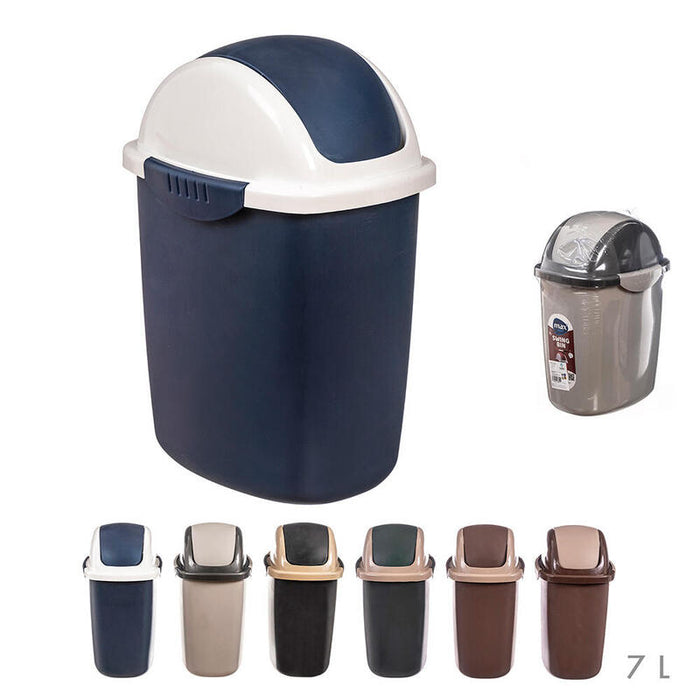 Papelera Oval 7l Colores Surtidos Balette