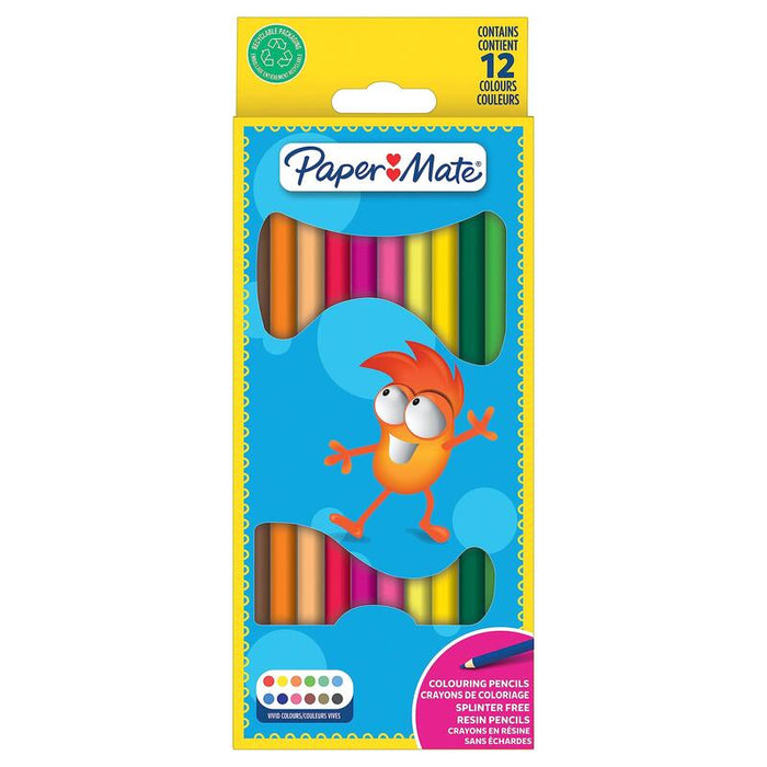 Paper Mate Lápices De Colores Kids Colouring Bunt 12er M Blister