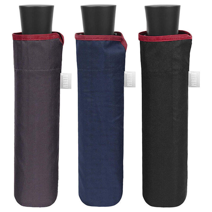 Paraguas Pack De 6 Unidades  Plegable Manual Colores Oscuros 54cm Surtido