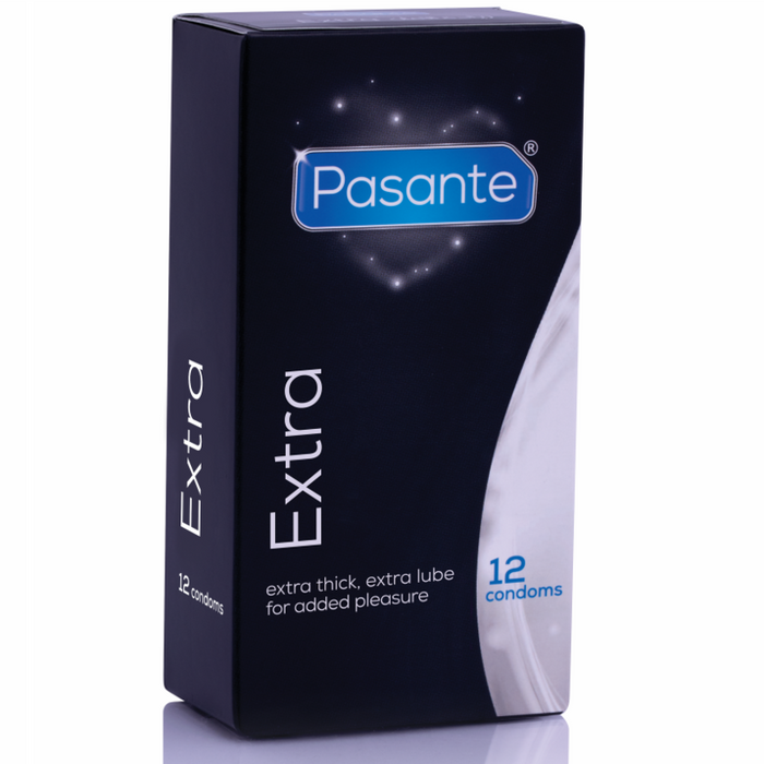 Pasante Extra Preservativo Extra Gruesos 12  Unidades