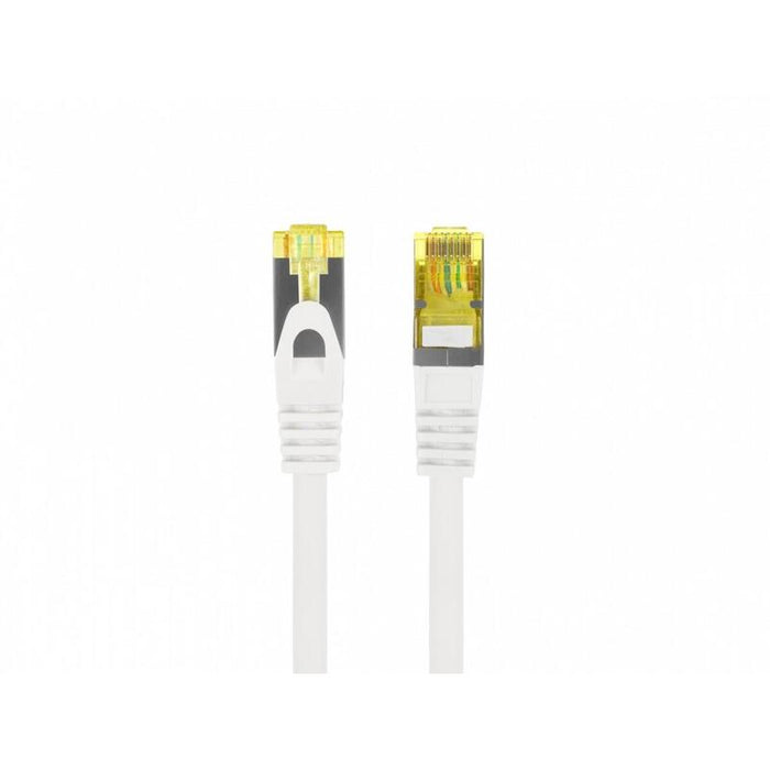 Patchcord Kat.6a S/Ftp Lszh Cu 0.5m Blanco Fluke Passed