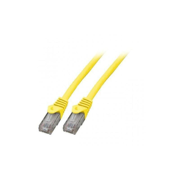 Patchkabel Kat6 Utp, Gul,  1,5m, Halogenfri, 2x4xawg24