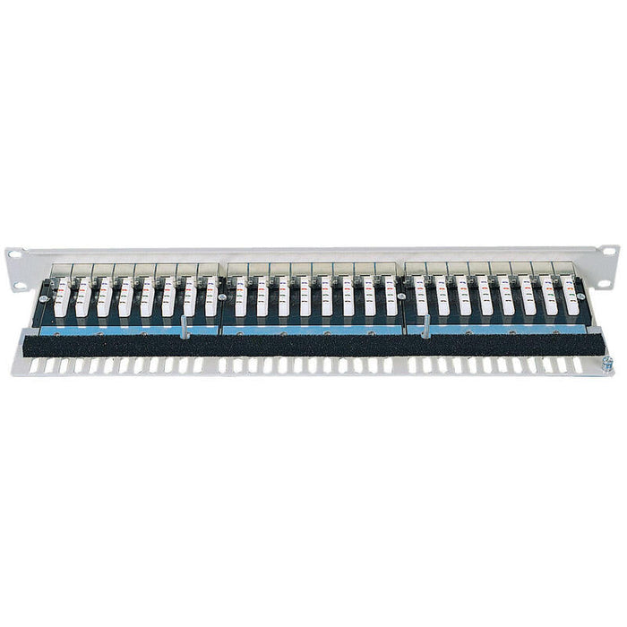 Patchpanel Intellinet, 19 ", Cat5e, 24 Puertos, Ftp, 1u, Gris