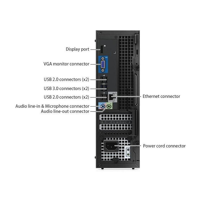 Pc Reacondicionado Dell Optiplex 9020 Ssf I5 4590 8gb 120/128gb Ssd Windows 10 Pro 1 Año De Garantia