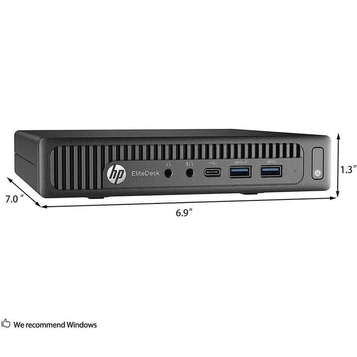 Mini Pc Reacondicionado  Hp Elitedesk 800 G2 Mini I5-6500t 16gb 240gb Ssd Win 11 Pro Instalado 1 Año De Garantia
