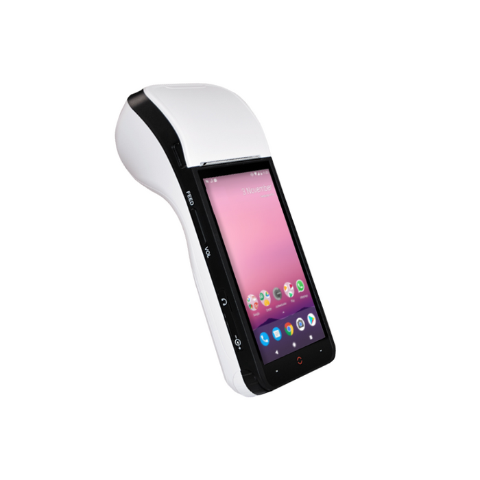 Pda Comandero Con Impresora De Tickets Mustek Gp-A3 1gb 8gb 5.5' Táctil