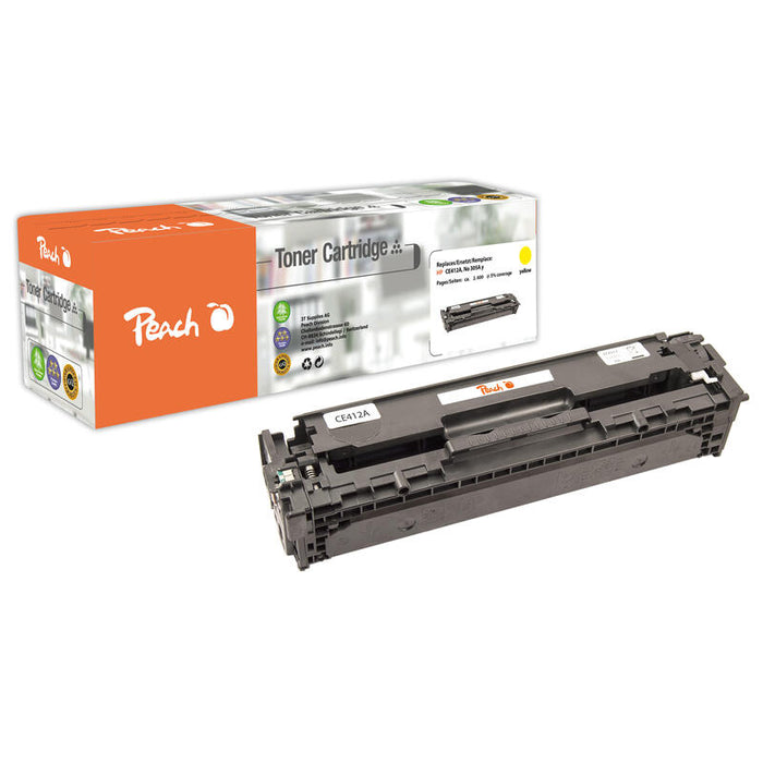 Peach Toner Amarillo 110824 Compatible Con Hp No. 305a, Ce412a
