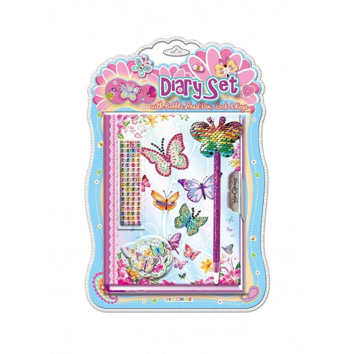 Pecoware Diary With A Pe N - Butterflies 2