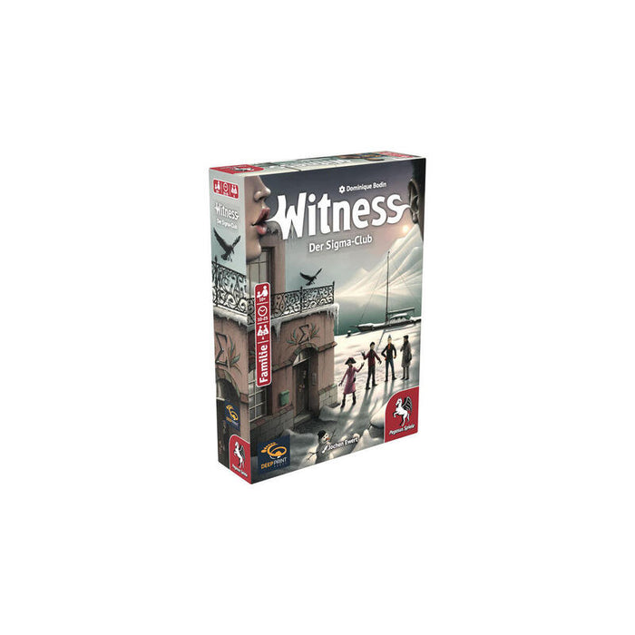 Pegasus Deep Print Games: Witness - The Sigma Club, Juego De Rompecabezas 57819g
