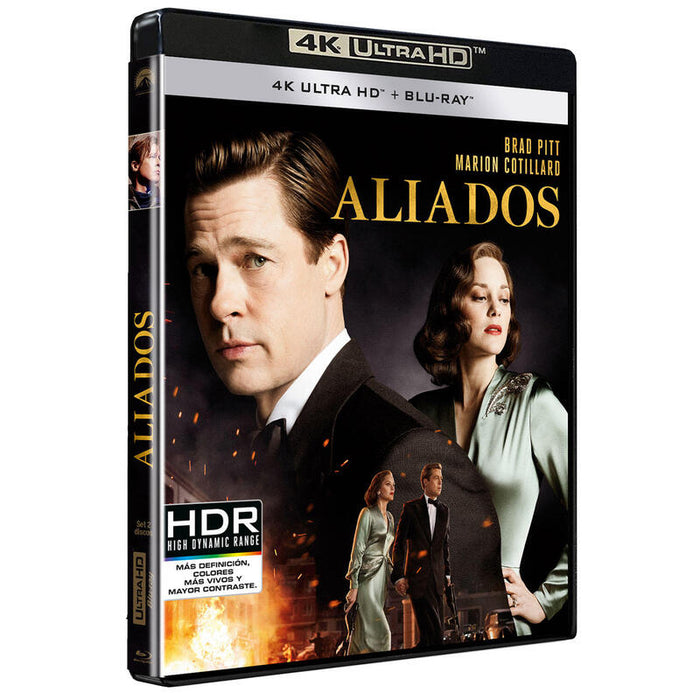 Pelicula Aliados  Blu-Ray