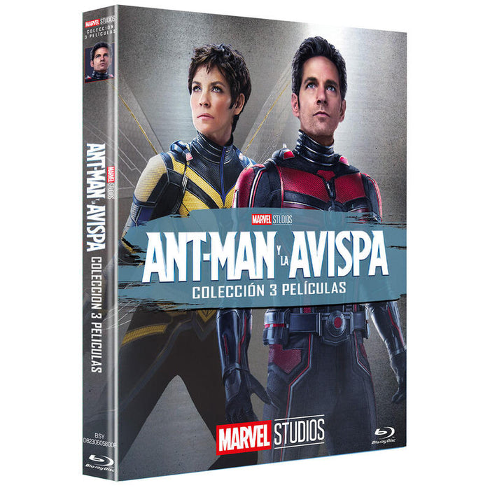 Pelicula Ant-Man Y La Avispa: Colección 3 Películas (Pack) - Bd Blu-Ray