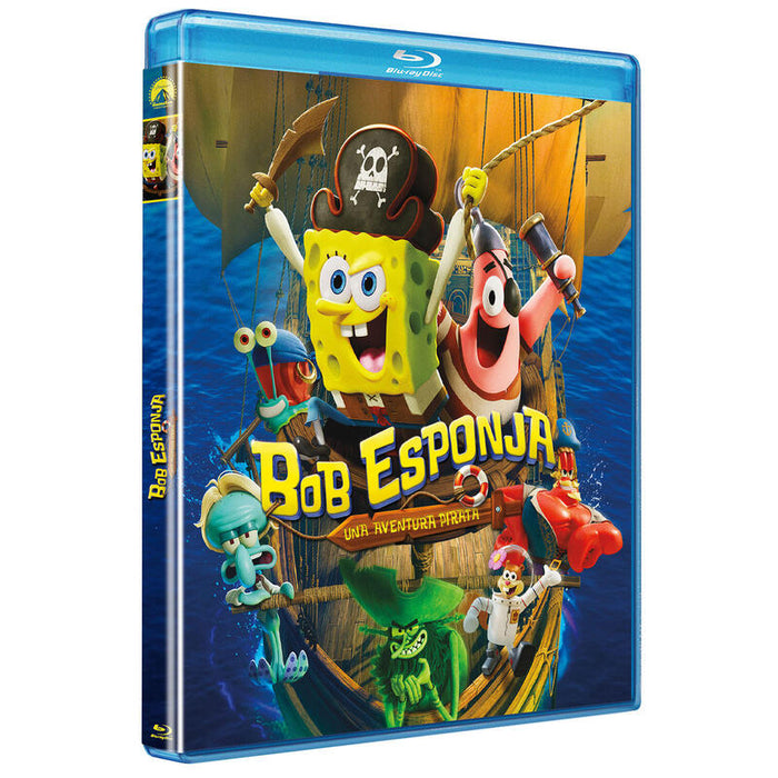 Pelicula Bob Esponja - Una Aventura Pirata - Bd Blu-Ray