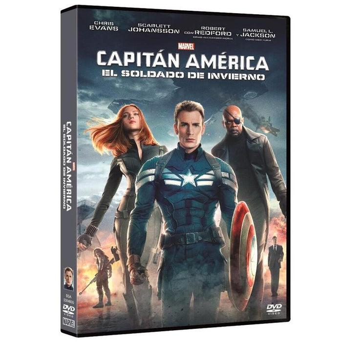 Pelicula Capitán América: El Soldado De Invierno Dvd