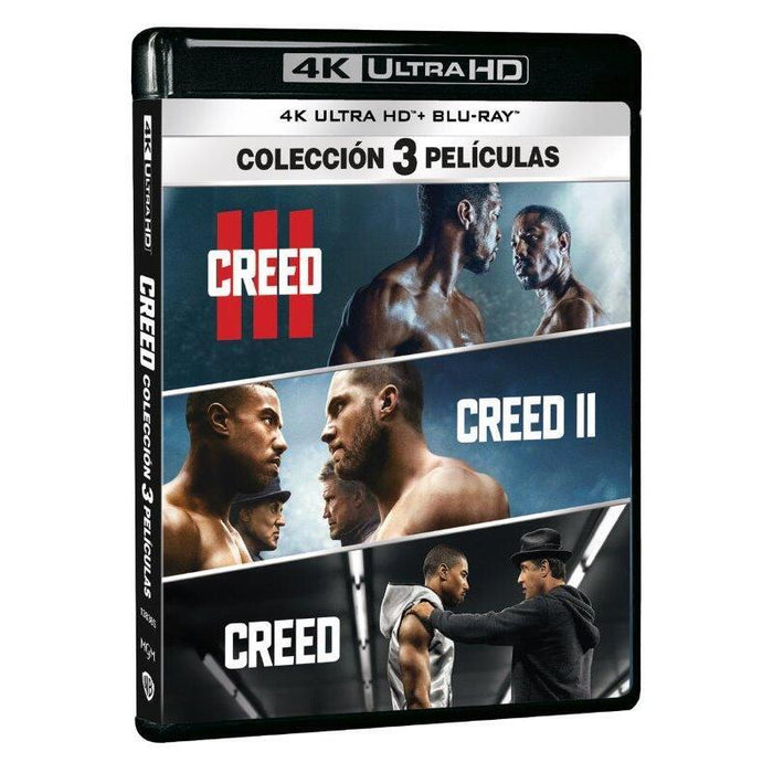 Pelicula Creed Pack 1-3 (4k Uhd + Bd)  Blu-Ray