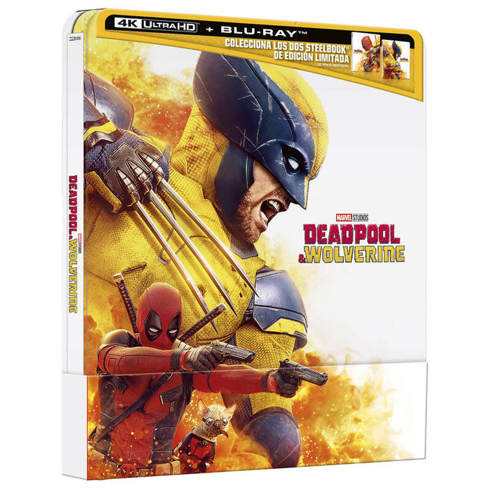 Pelicula Deadpool Y Lobezno (4k Uhd - Steelbook 2 - Lobezno) - Bd Blu-Ray