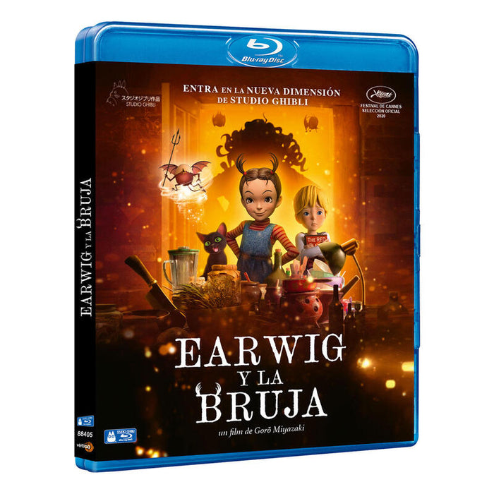 Pelicula Earwig Y La Bruja - Bd Blu-Ray