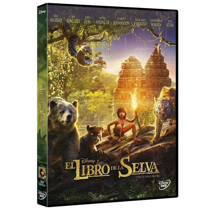 Pelicula El Libro De La Selva (2016) Dvd