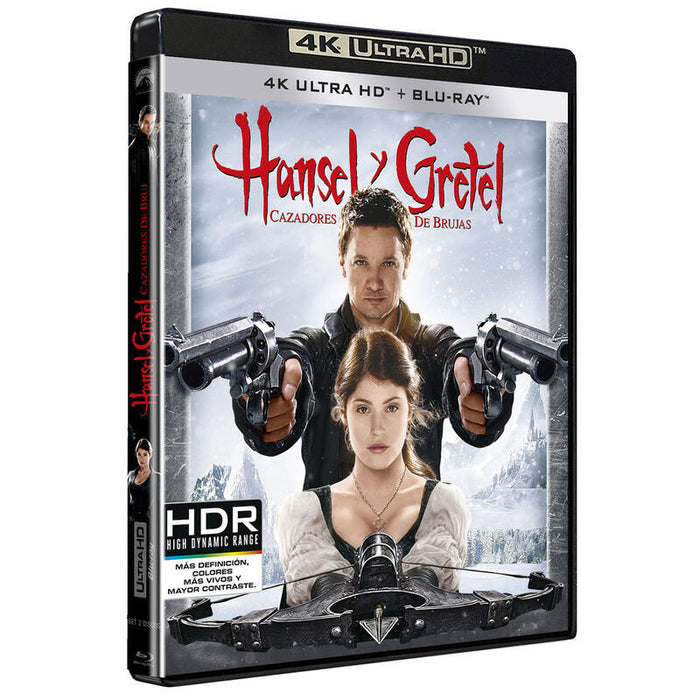 Pelicula Hansel Y Gretel - Cazadores De Brujas - Bd Blu-Ray