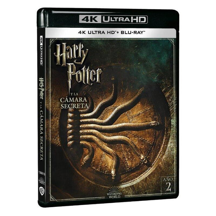 Pelicula Harry Potter 2: Cámara Secreta (4k Uhd + Bd)  Blu-Ray