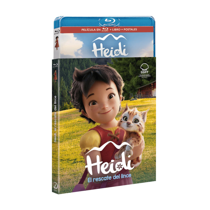 Pelicula Heidi El Rescate Del Lince- Bd Blu-Ray