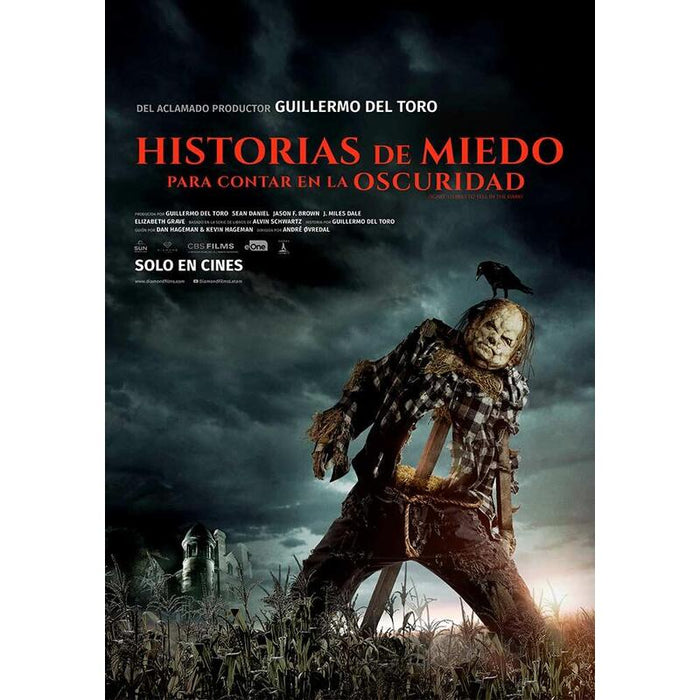 Pelicula Historias De Miedo Para Contar En La Oscuridad - Bd Blu-Ray