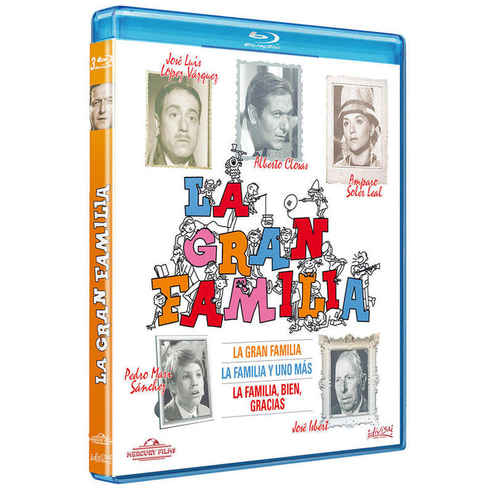Pelicula La Gran Familia (1, 2 Y 3) Blu-Ray