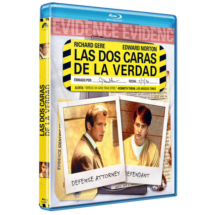 Pelicula Las Dos Caras De La Verdad  Blu-Ray