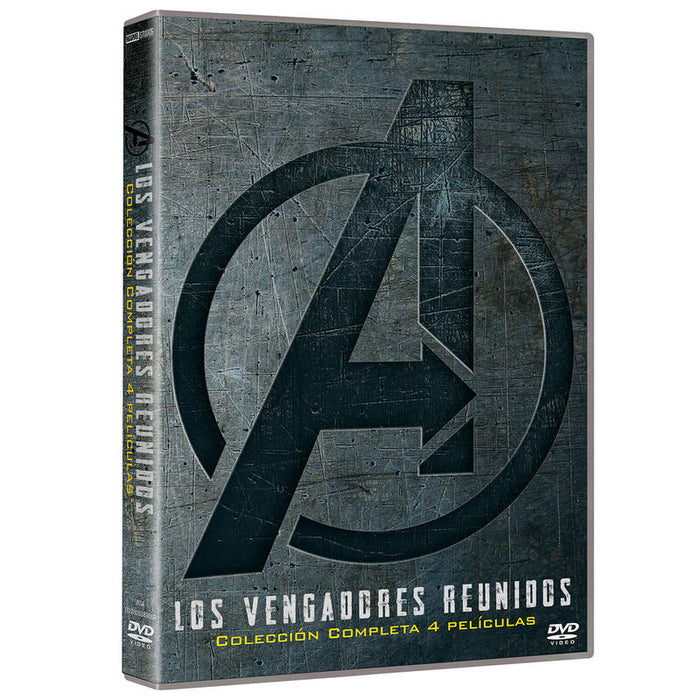 Pelicula Los Vengadores Reunidos - Colección 4 Películas - Dvd Dvd