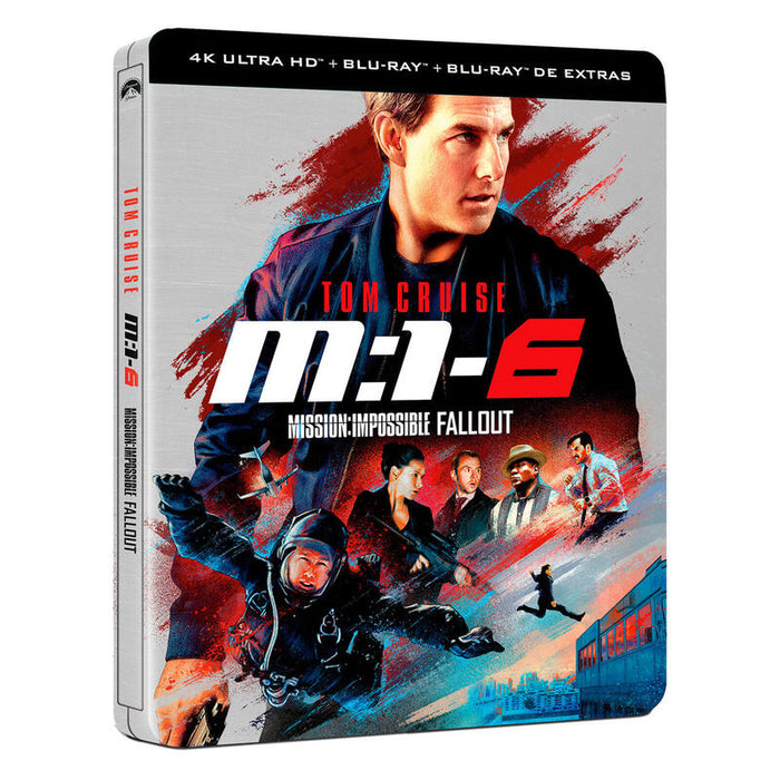 Pelicula Misión Imposible 6 - Fallout (Steelbook 4k Uhd) - Bd Blu-Ray