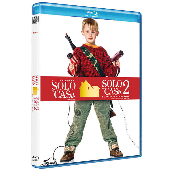 Pelicula Solo En Casa 1+2 (Pack) - Bd Blu-Ray