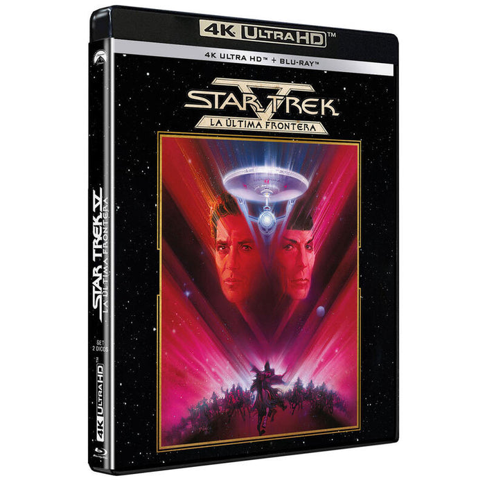 Pelicula Star Trek V - La Última Frontera (4k Uhd + Bd) - Bd Blu-Ray