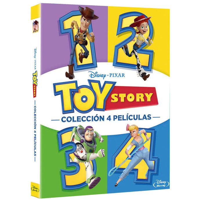 Pelicula Toy Story - Colección 4 Películas - Bd Blu-Ray