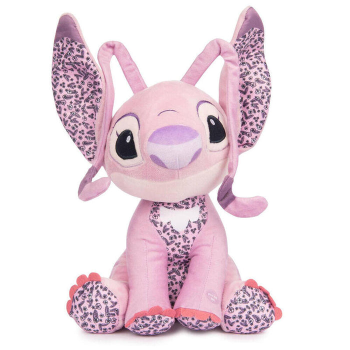 Peluche Angel Stitch 100th Anniversary Disney 30cm Sonido