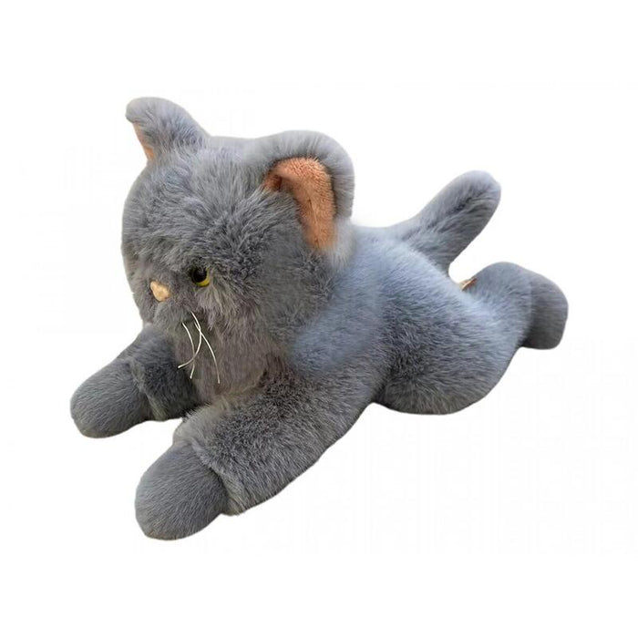 Peluche Gato Lezacy 55 Cm Gris