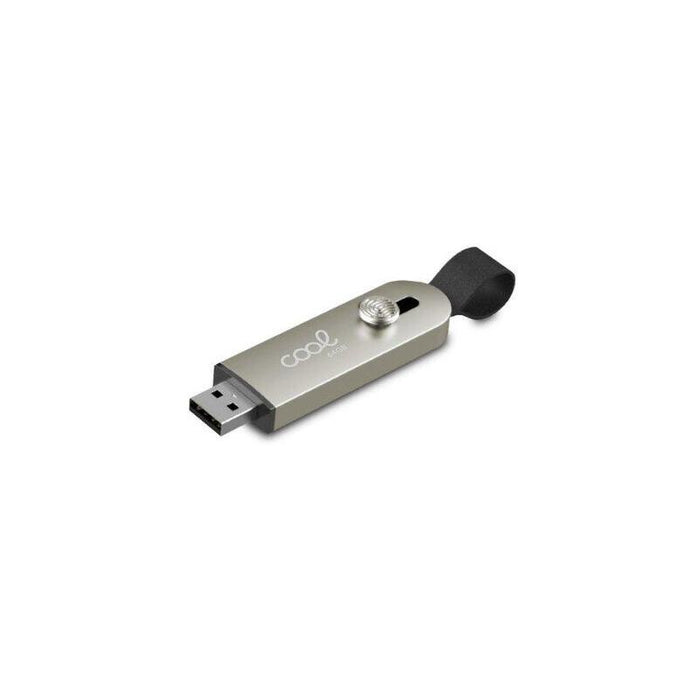 Pendrive 64gb Usb 2.0 Cool Optimus Plata