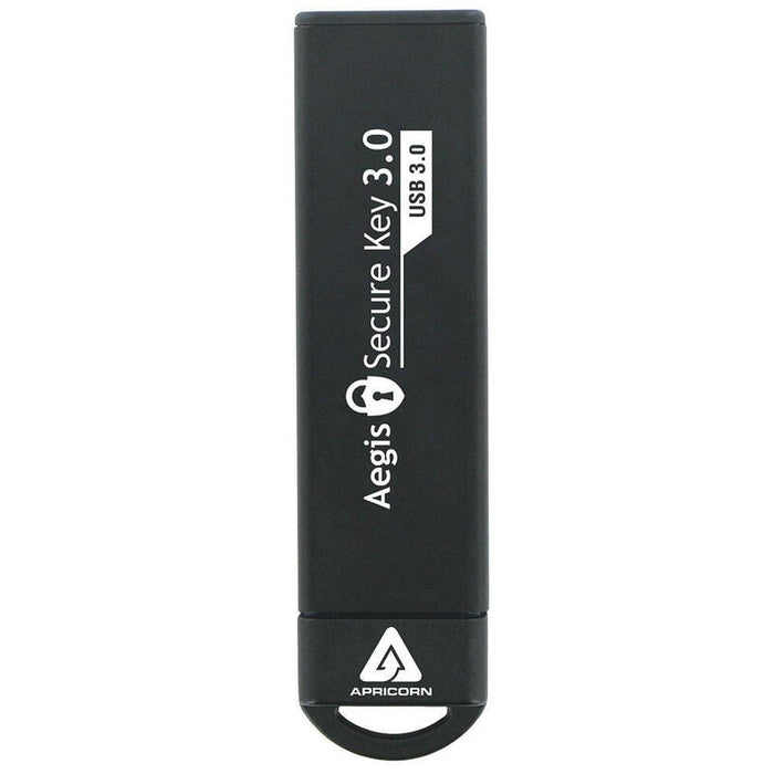 Pendrive Apricorn Usb 3.0 120gb Securekey 256bit Aes-Xts, Ip58,