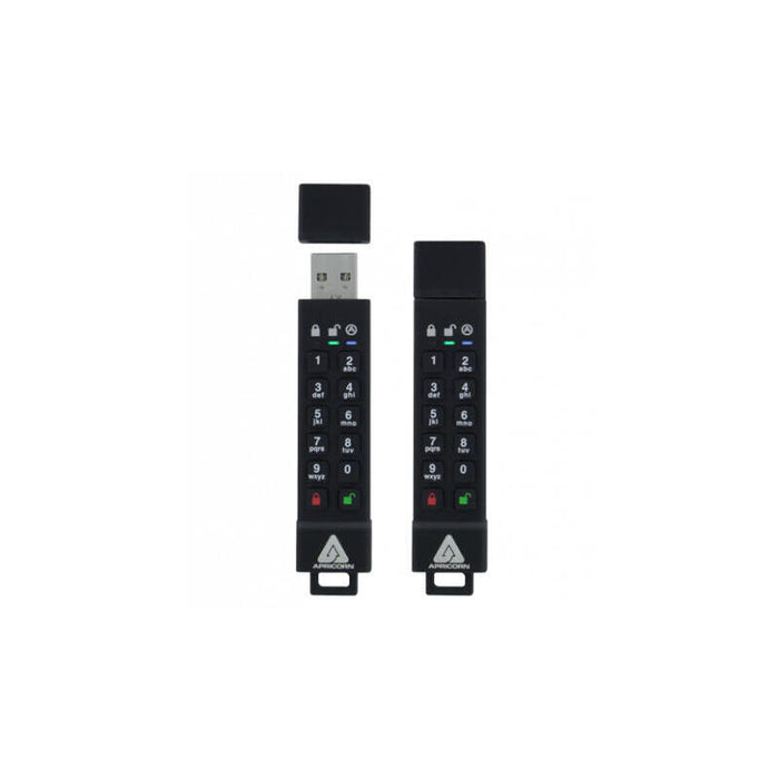 Pendrive Apricorn Usb 3.0 64gb Securekey 3z, 256bit Aes, Ip57,