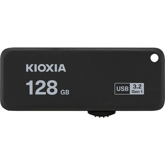 Pendrive Kioxia Transmemory U365 128 Gb Usb Tipo A 3.2 Gen 1 (3.1 Gen 1) Negro