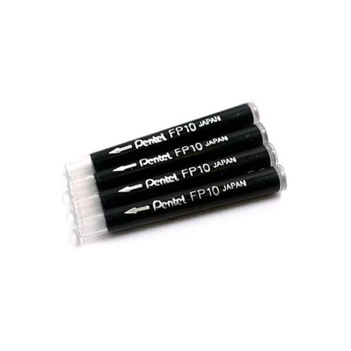 Pentel Recambio Brush Fp10 Pack De 4 Gfpk3 Negro