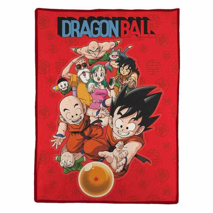 Personajes Y Bola Db Manta Polar 100x150 Cm Dragon Ball