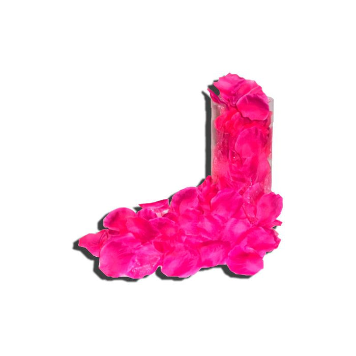 Pétalos De Rosa 120 Unidades Color Púrpura