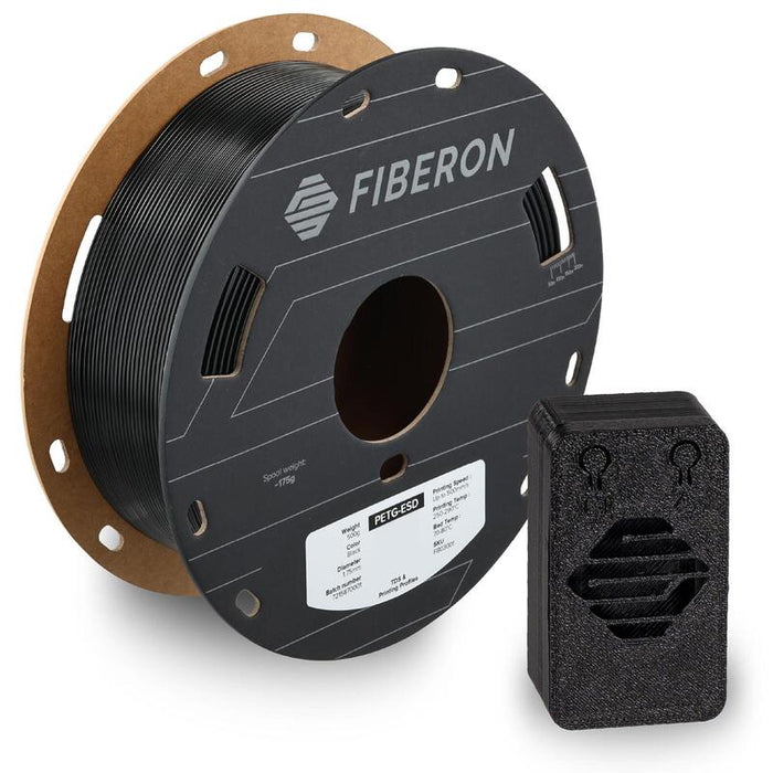 Petg-Rcf08 1,75mm Negro 0,5kg