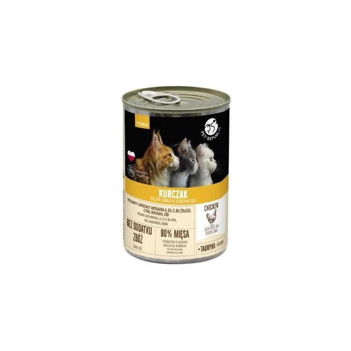 Comida Húmeda Para Gatos Petrepublic Sterile Chicken  400g