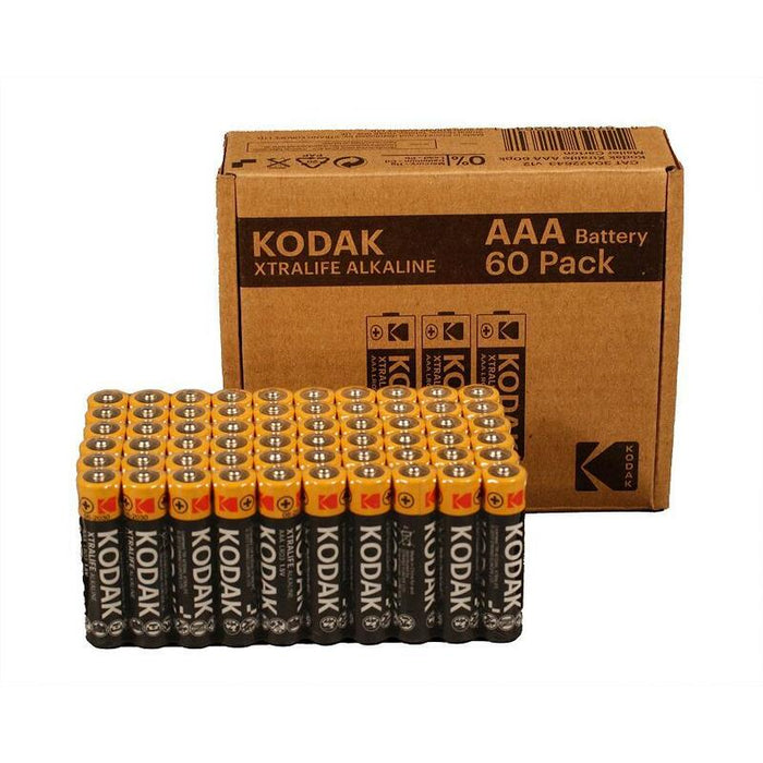 Pilas Alcalinas Kodak Lr03 Aaa X 60 Pilas