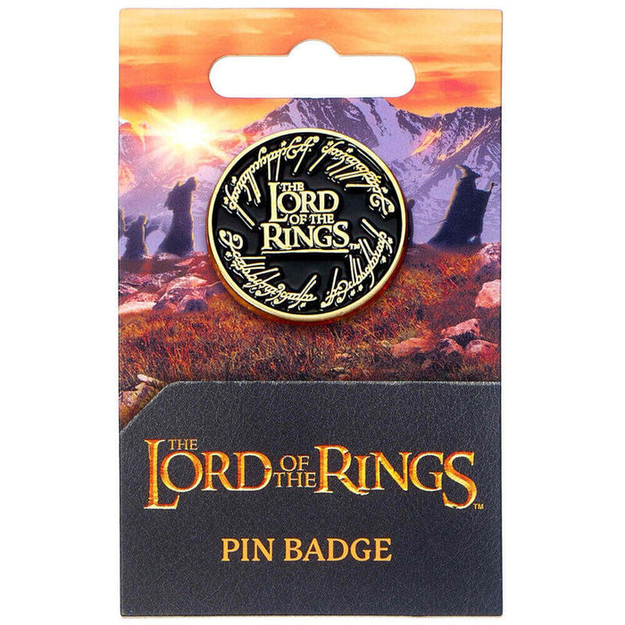 Pin Logo El Señor De Los Anillos