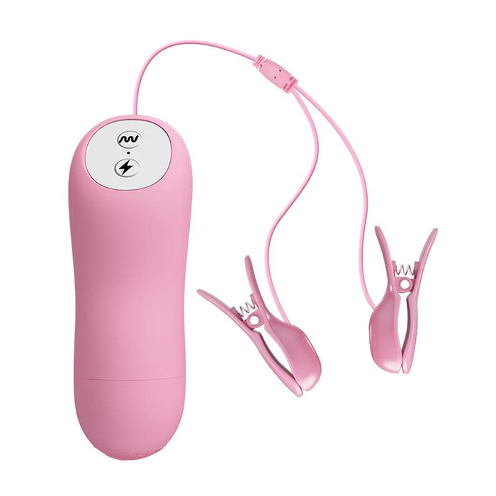 Pinza Para Pezones Con Vibración Y Electro Shock