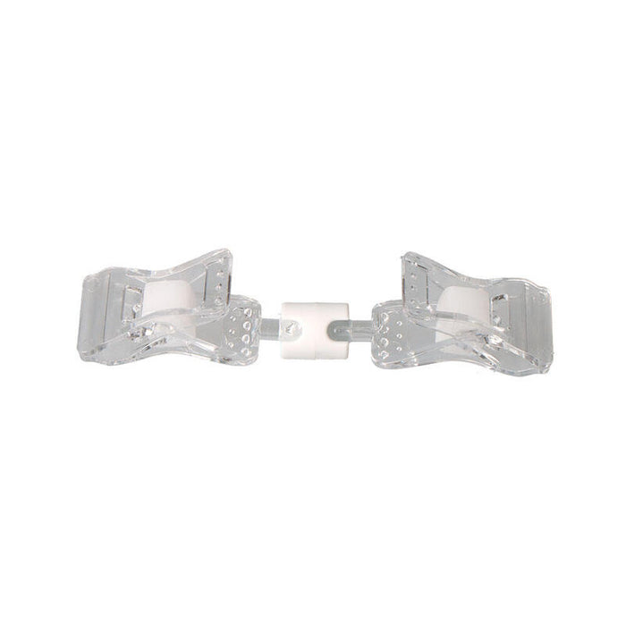 Pinza Portaprecios Doble, Altura Total 92 Mm
