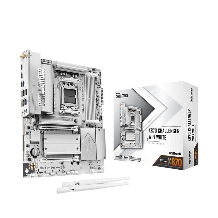 Placa Base Asrock X870 Challenger Wifi7 Ddr5 Am5 White Retail