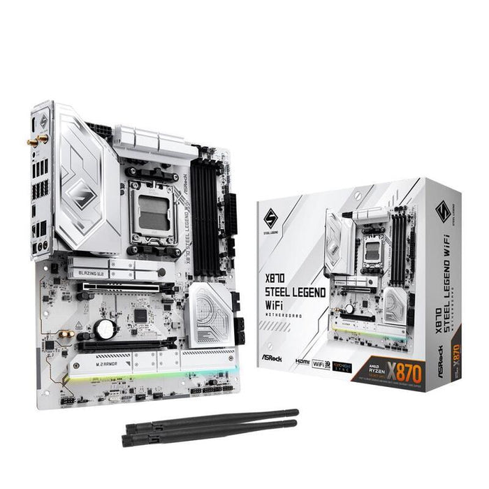 Placa Base Asrock X870 Steel Legend Wifi Am5 Ddr5 Atx Mb